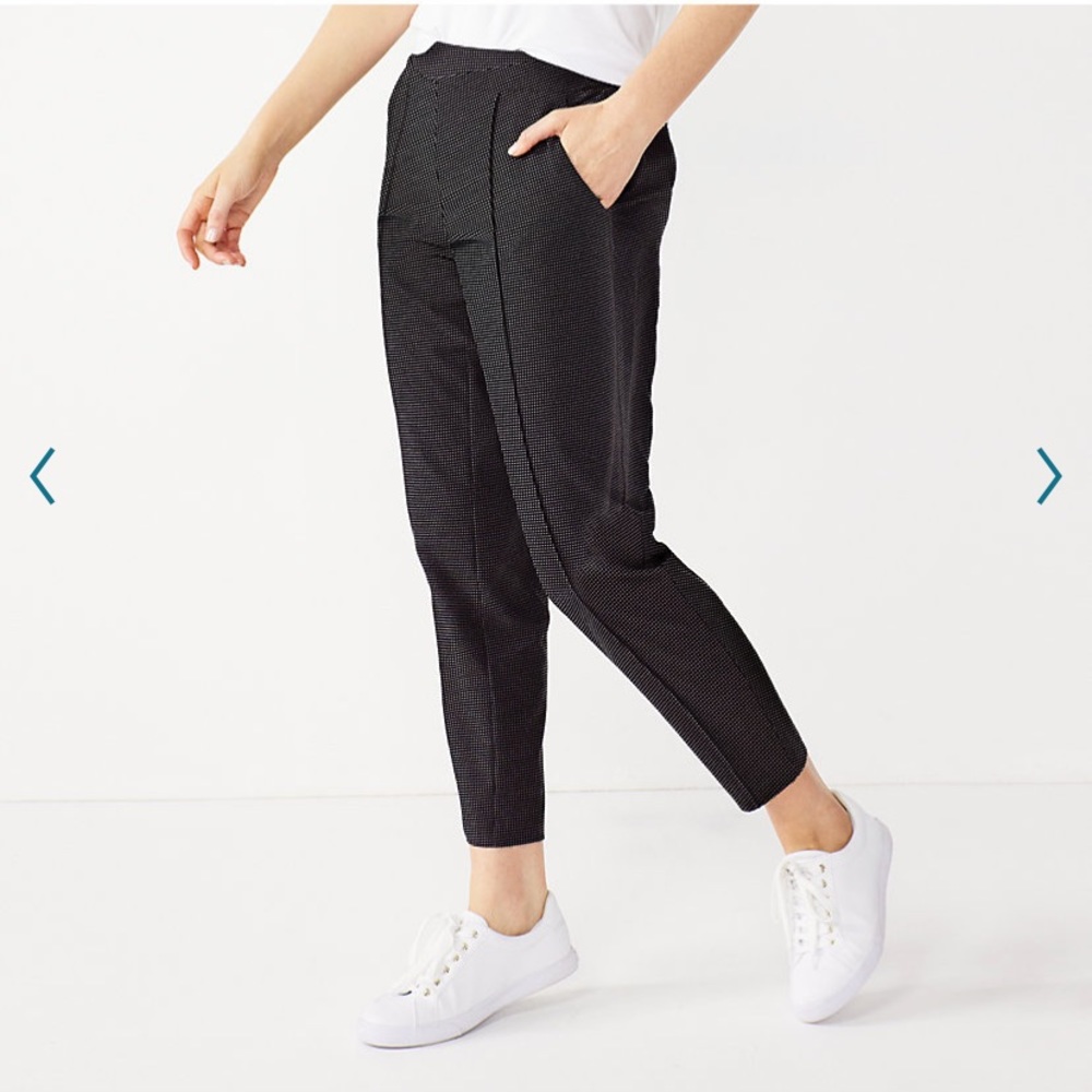 Women's Nine West Relaxed Crop Pull-On Pants